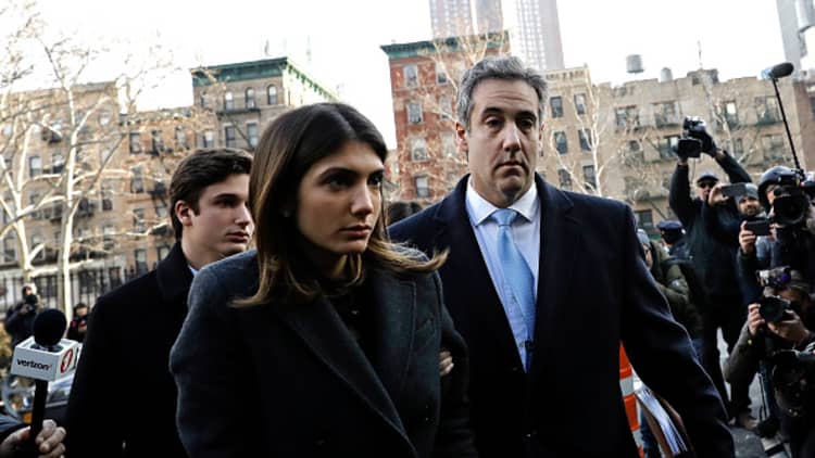 Michael Cohen sentenced to three years in prison for campaign finance violations