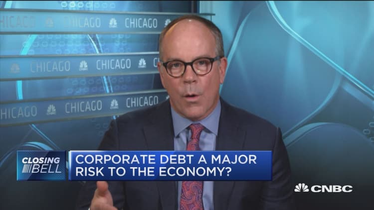 Is corporate debt a major risk to the economy?