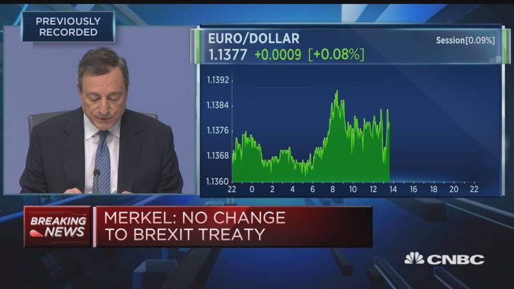 ECB's Draghi: Global uncertainties remain prominent