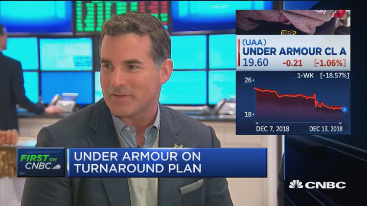 Under Armour president: We're rebuilding into a premium brand in 2019