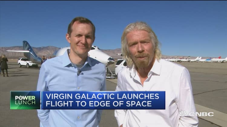 Richard Branson hopes for space trip with Virgin Galactic in 2019