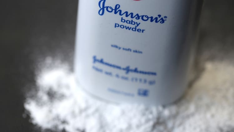 Johnson & Johnson shares fall on report of asbestos in talcum powder