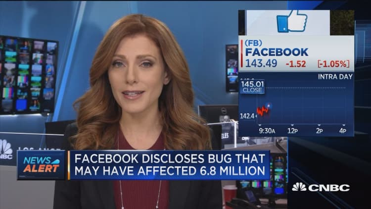 Facebook admits to bug that allowed third party developers to access user photos