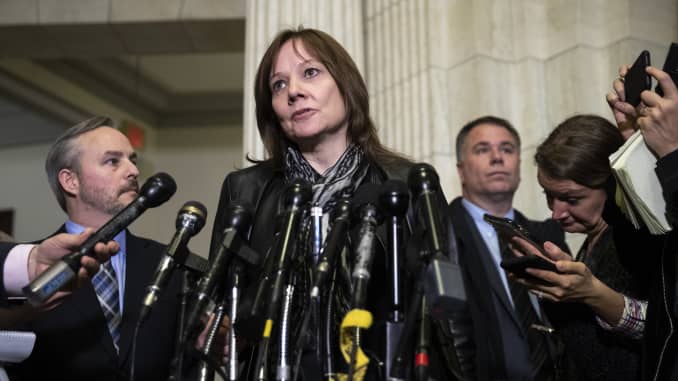 GP: GM CEO Mary Barra Meets With Lawmakers On Capitol Hill 2