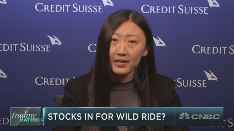 Options are pointing to more volatility to come: Credit Suisse