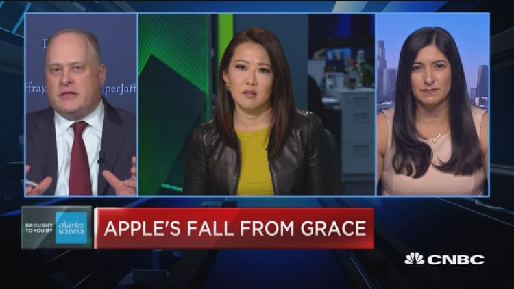 Apple stock will find footing, says analyst