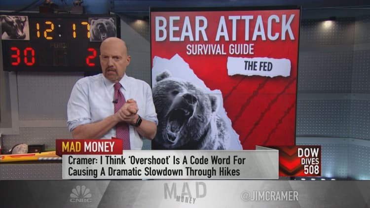 Four things need to happen for the stock market to bottom, Jim Cramer says