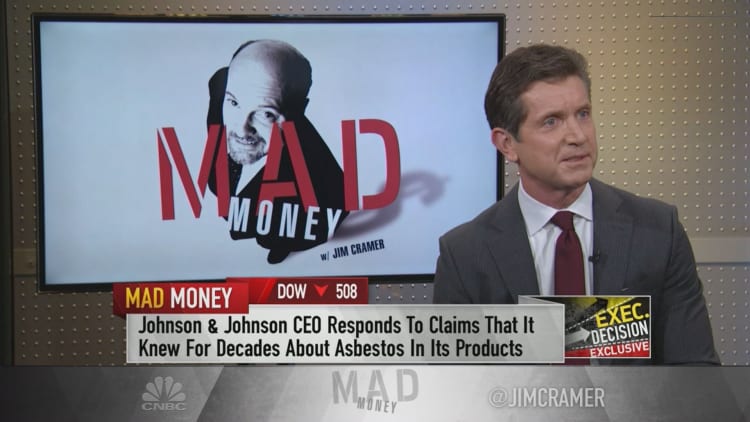 Johnson & Johnson CEO: 'We unequivocally believe' our baby powder does not contain asbestos