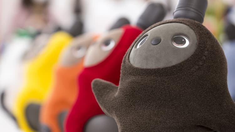 Japanese start-up unveils $3,100 robot designed to love humans