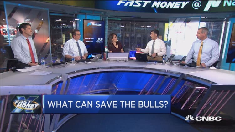 The bulls are drowning, but will it be the Fed to the rescue?