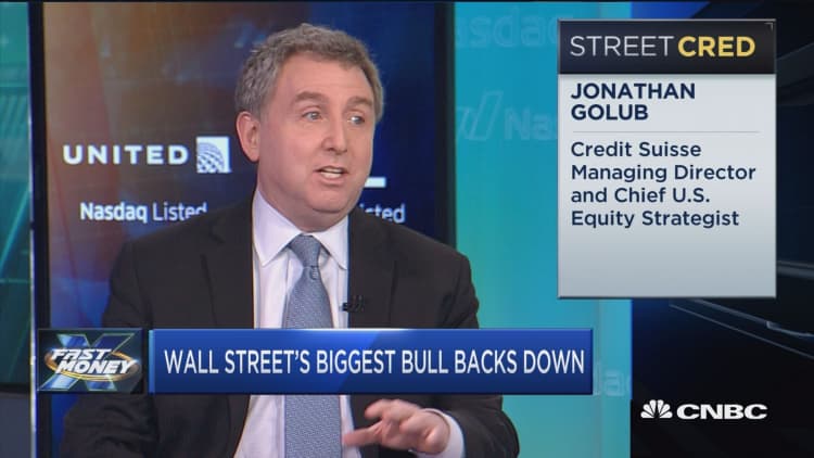 Why Wall Street's biggest bull backed off his mega rally price target