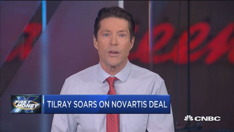 Tilray shares soar on deal with Novartis. Here's what it means for the cannabis industry