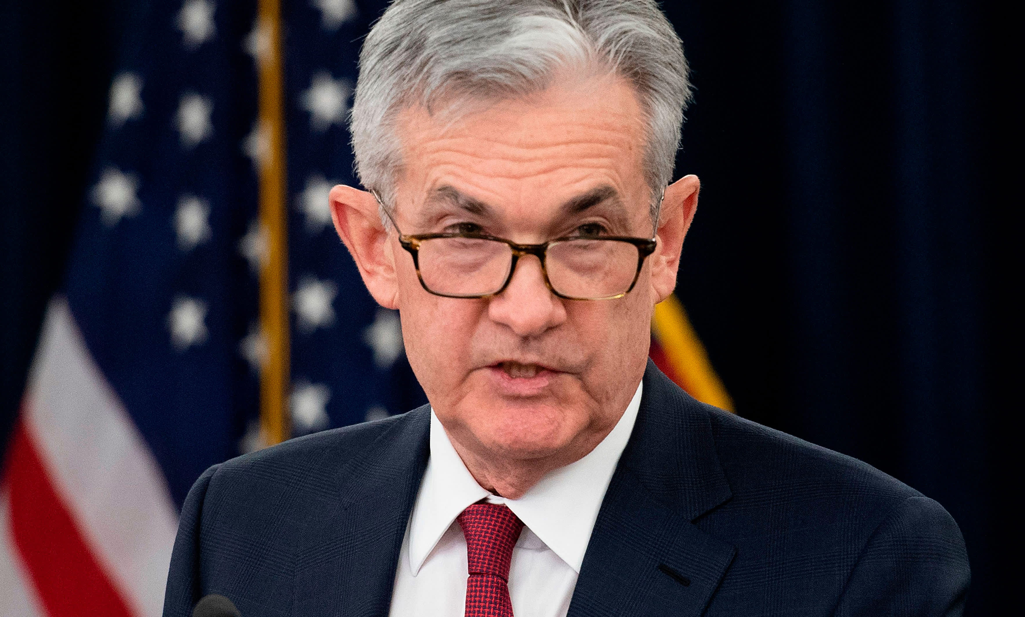 Watch Fed Chairman Jerome Powell debate live with IMF on world economy