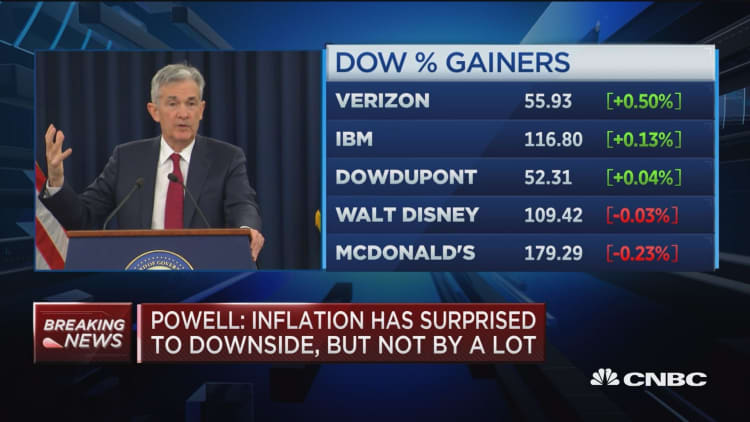 Powell: We see growth moderating in future