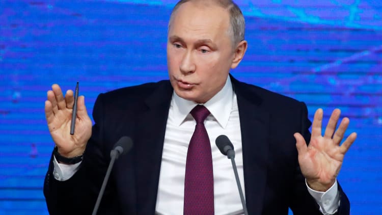 Putin warns the threat of nuclear war should not be underestimated