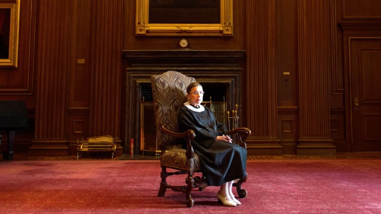 Ruth Bader Ginsburg's famous women's rights cases centered around money