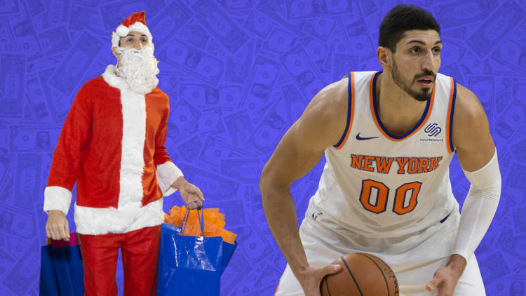 Enes Kanter of the NBA Knicks shares his money regrets and what he refuses to splurge on
