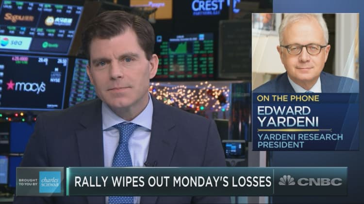 Market bull Ed Yardeni predicts a 2019 to remember