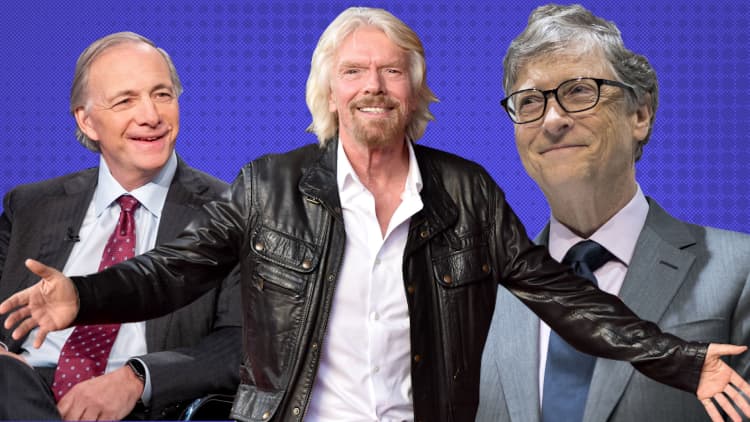 This is how billionaires Richard Branson, Bill Gates and Ray Dalio set goals