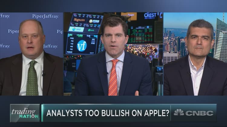 Apple analysts have gotten it wrong on the stock this year