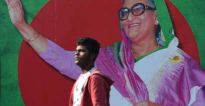 Bangladesh prime minister records big victory amid vote rigging claims