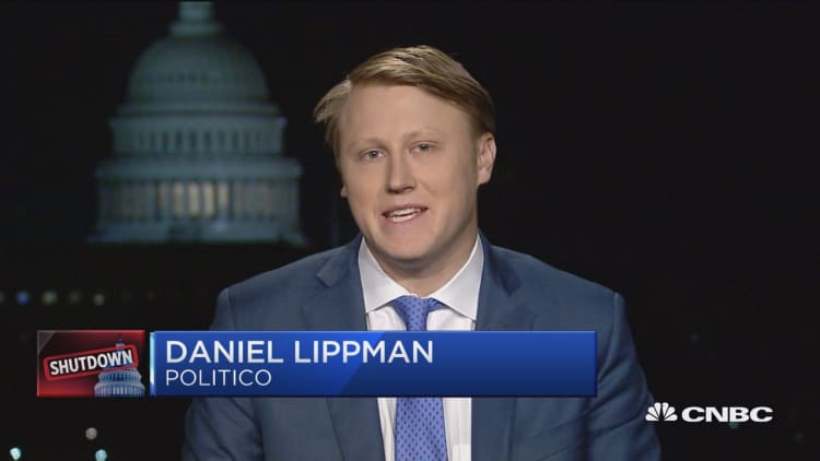 Daniel Lippman discusses the ongoing government shutdown