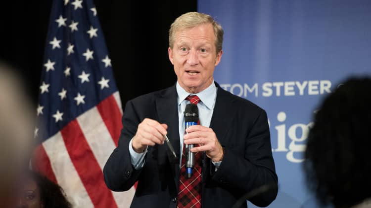 Presidential candidate Tom Steyer on why he thinks he can take on Trump