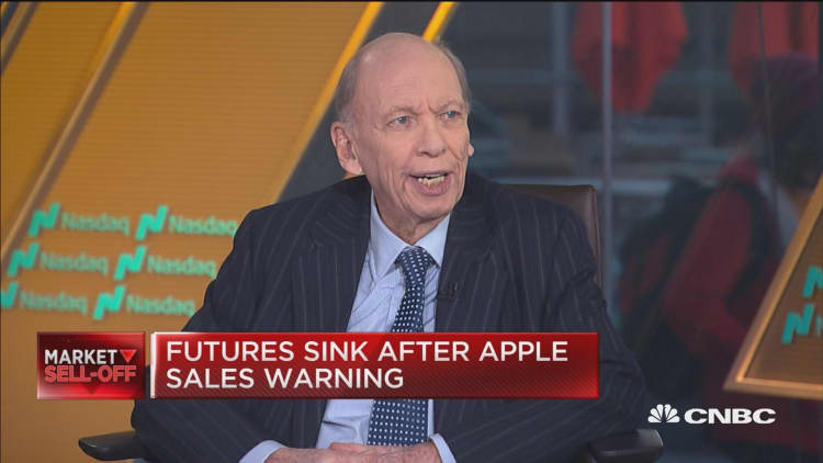 Here are Blackstone vice chairman Byron Wien's predictions for 2019
