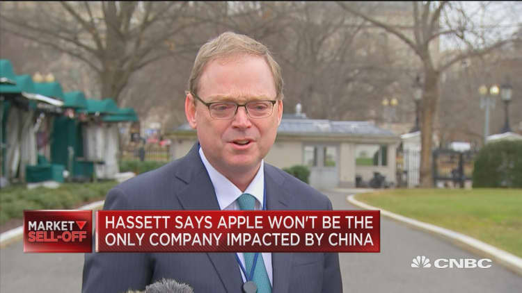 Hassett: Apple won't be the only company impacted by China