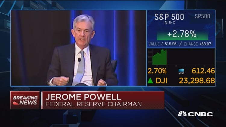 Powell: I feel good about where the banks are