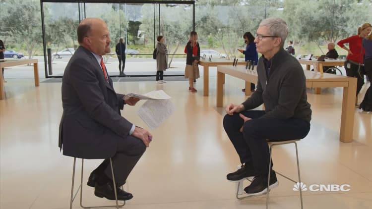 Apple's ecosystem is 'probably underappreciated' by naysayers: CEO Tim Cook