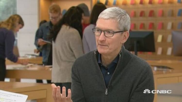 Tim Cook: Trade agreement needs to be updated