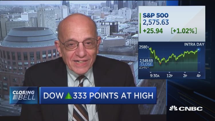 I think we've seen stock market bottom, says UPenn's Jeremy Siegel