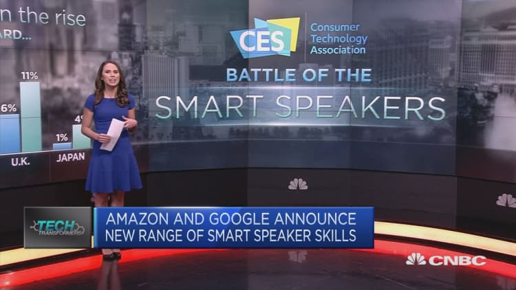 Amazon and Google battle for smart speaker dominance at CES 2019