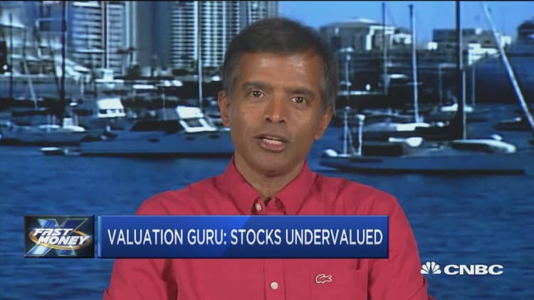 NYU's 'dean of valuation' says stocks are undervalued, and there are 2 areas to watch