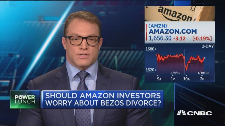 Amazon investors may fear Bezos divorce due to new rumor