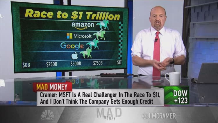 Cramer picks his favorites in the race back to a $1 trillion market cap