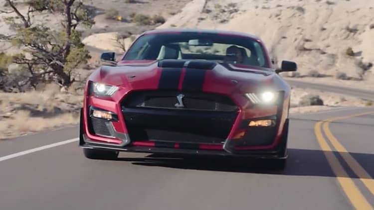 Ford unveils the all-new Shelby GT500, its most powerful street-legal car in history