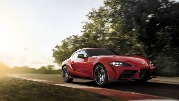 Toyota brings back the Supra sports car after almost two decades