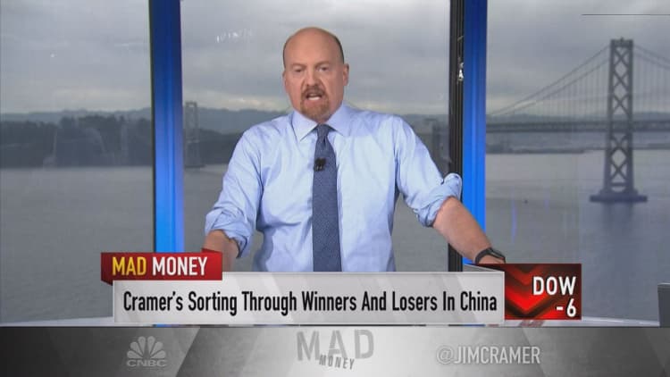 Cramer: Chinese consumers taking sides in trade war, and that's bad news for US