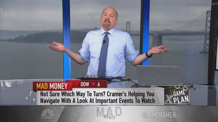 Cramer's game plan: Entering earnings season with more risk 'than I'd like'