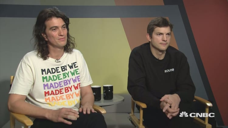 Watch CNBC's full interview with Ashton Kutcher and WeWork CEO Adam Neumann
