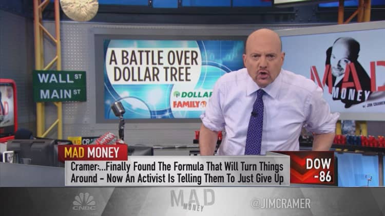 Investors getting 'win-win' trade in Dollar Tree battle: Cramer