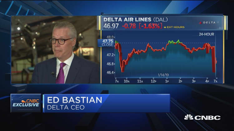 Delta CEO Ed Bastian addresses fourth quarter earnings report