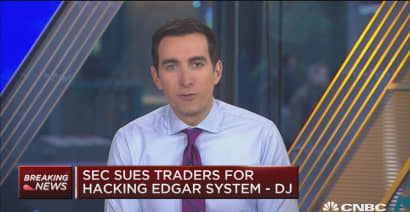 SEC sues traders for hacking Edgar system in 2016