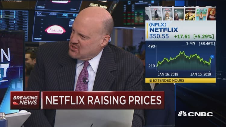 Netflix raising prices by 13% to 18%