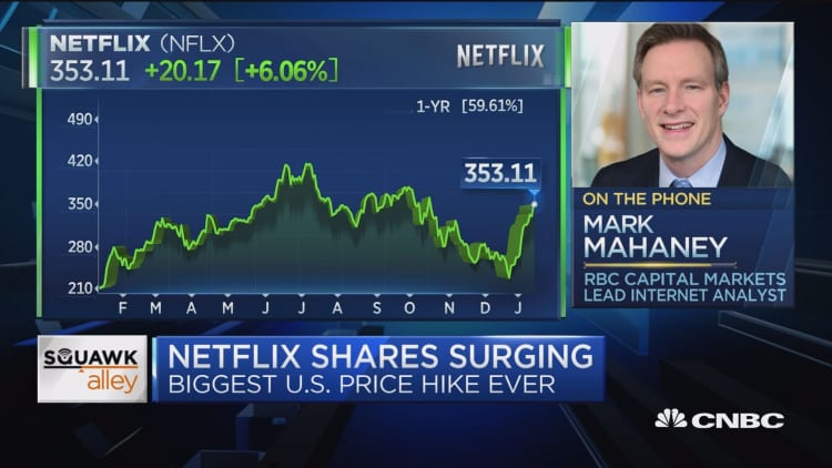 Netflix 'flexing its pricing muscles' with price hike, says analyst