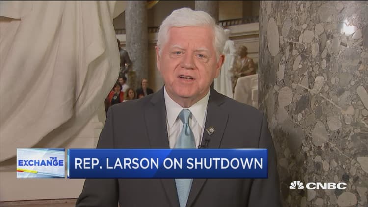 Government employees should not be punished, says Rep. John Larson