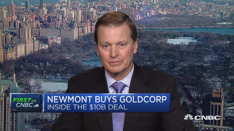 Newmont CEO on Goldcorp deal