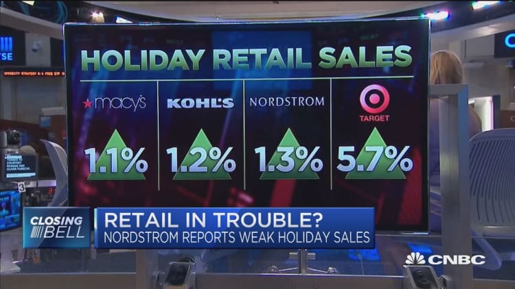 Could Nordstrom's weak holiday sales mean retail is in trouble?